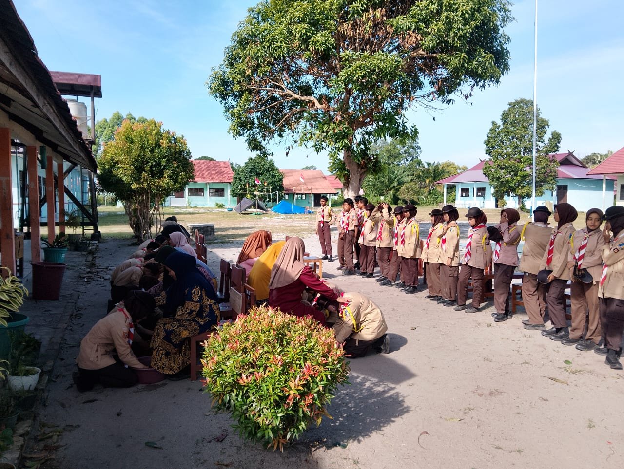 Pelantikan Pramuka Bantara SMK N-1 Kumai  (5)