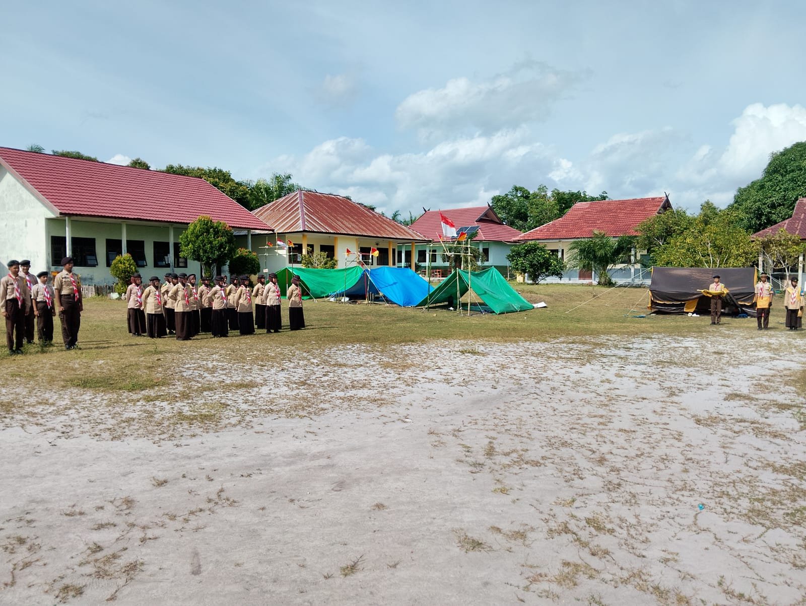 Pelantikan Pramuka Bantara SMK N-1 Kumai  (3)