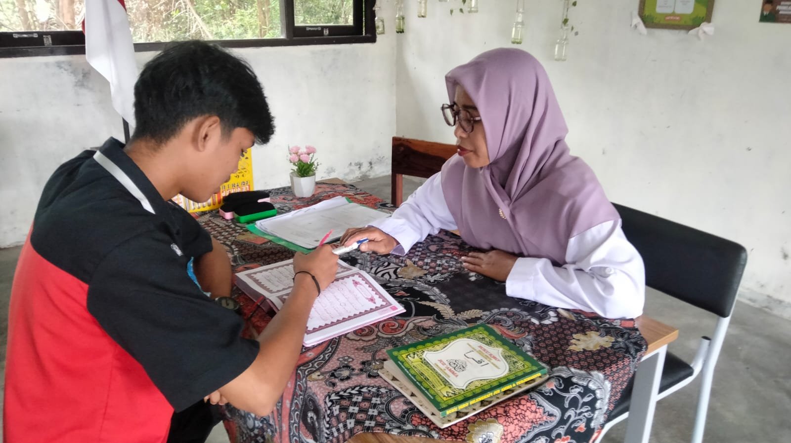 Tadarusan Pengajian dan Sholat Duha di Bulan Ramadhan (1)