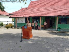 Pelantikan Pramuka Bantara SMK N-1 Kumai  (2)