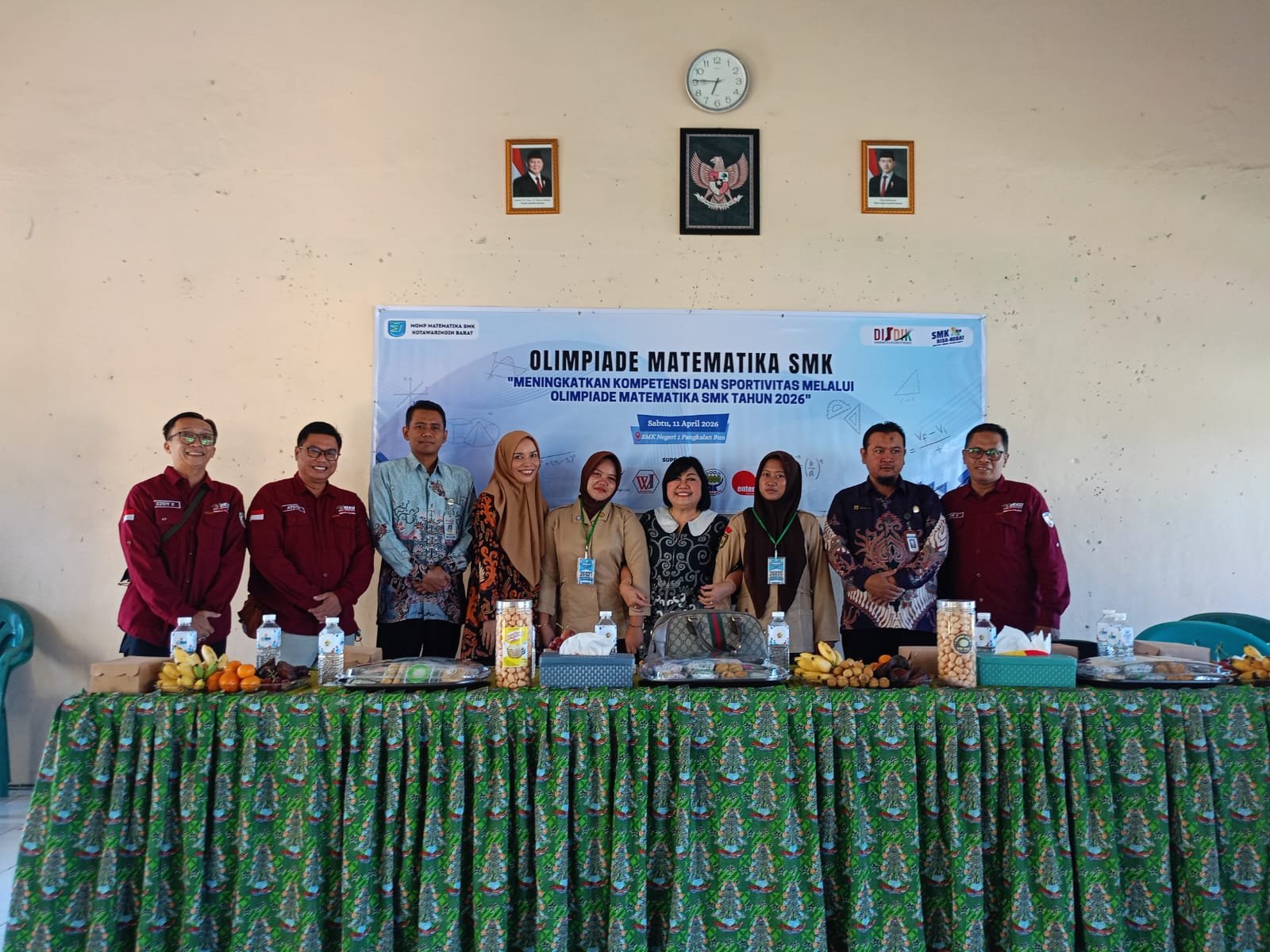 SMK Negeri 1 Kumai Ikuti Olimpiade yang Diselenggarakan MGMP Matematika